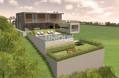 Casa com 5 dormitórios à venda, 700 m² por r$ 6.700.000,00 - fazenda serra azul - itupeva/sp