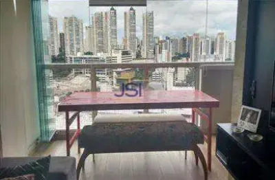 Apartamento com 1 dorm, conjunto residencial morumbi, são paulo - r$ 412 mil, cod: 13518