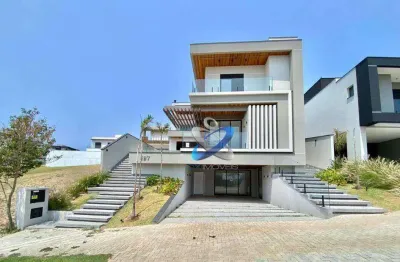 Sobrado com 5 dormitórios à venda, 495 m² por r$ 4.100.000,00 - condomínio residencial alphaville i - são josé dos campos/sp