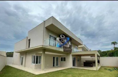 Sobrado com 5 dormitórios à venda, 430 m² por r$ 4.000.000,00 - condomínio residencial montserrat - são josé dos campos/sp