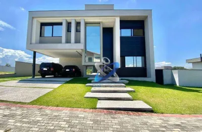 Sobrado à venda, 298 m² por r$ 2.450.000,00 - condomínio residencial ecopark bourbon  - caçapava/sp