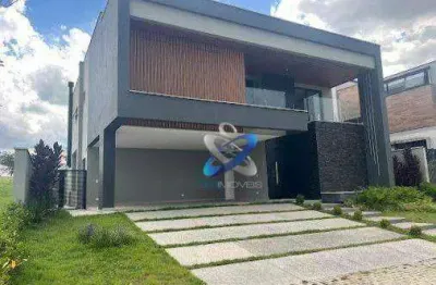 Sobrado com 5 dormitórios à venda, 397 m² por r$ 3.800.000,00 - condomínio residencial alphaville ii - são josé dos campos/sp