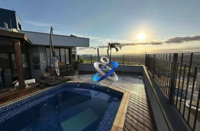 Cobertura com 4 dormitórios à venda, 204 m² por r$ 1.500.000 - jardim aquarius - são josé dos campos/sp