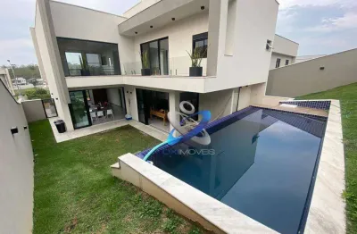 Sobrado à venda, 400 m² por r$ 4.000.000,00 - condomínio residencial alphaville - são josé dos campos/sp