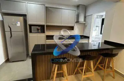 Apartamento duplex com 1 dormitório à venda, 78 m² - parque residencial aquarius - são josé dos campos/sp
