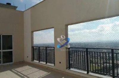 Cobertura com 4 dormitórios à venda, 243 m² por r$ 2.025.000,00 - jardim aquarius - são josé dos campos/sp