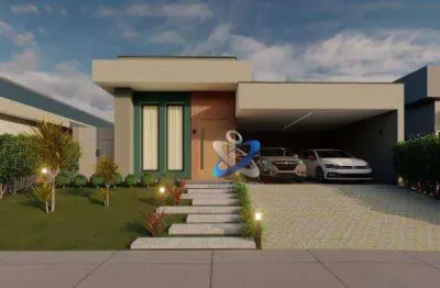 Casa com 3 dormitórios à venda, 150 m² por r$ 700.000,00 - condomínio terras do vale - caçapava/sp