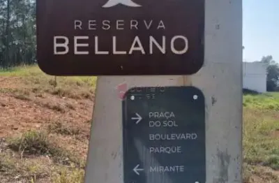 Lote com vista panorâmica na parte mais alta do loteamento reserva bellano em itatiba/sp