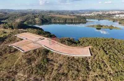 Belo lote à venda no loteamento vila das acácias - vista panorâmica da represa de jundiaí/sp