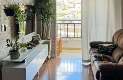 Apartamento com 3 dormitórios à venda no condomínio ravenna - engordadouro - jundiaí/sp