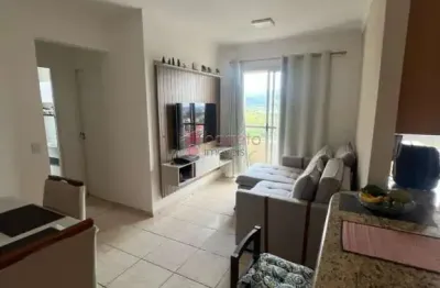 Apartamento mobiliado para locação e venda no condomínio residencial nove de julho - jundiaí/sp