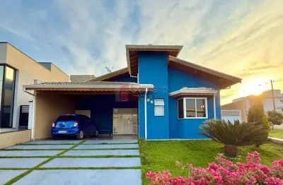 Casa térrea em estilo neocolonial à venda no condomínio gran ville são venâncio em itupeva/sp