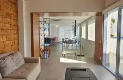 Cobertura duplex à venda no condomínio le parc residence em jundiaí/sp