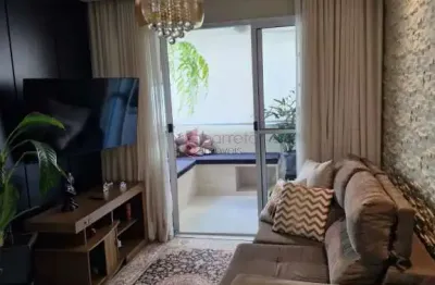 Apartamento semi-mobiliado à venda no condominío royal garden - jundiaí/sp