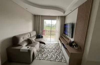 Apartamento à venda no condomínio morada dos pinheiros em várzea paulista/sp