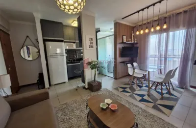 Apartamento mobiliado para locação no condomínio residencial nove de julho i - jundiaí/sp