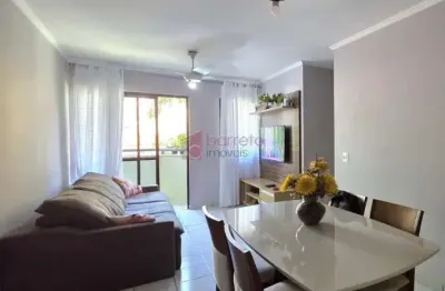 Apartamento à venda no condomínio parque das águas no bairro parque da represa em jundiaí/sp