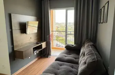 Apartamento mobiliado para locação no condomínio belluno - jundiaí/sp