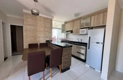 Apartamento semi mobiliado para locação no condomínio mirante da colônia - jundiaí/sp