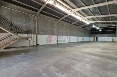 Galpão comercial para locação no bairro maria soldeira lorençon - itupeva/sp