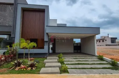 Casa térrea com 3 suítes à venda no condomínio campos de medeiros em jundiaí/sp