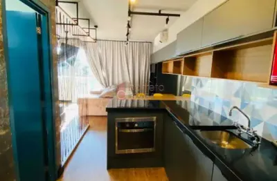 Apartamento estilo flat mobiliado para locação no condomínio línea - jundiaí/sp