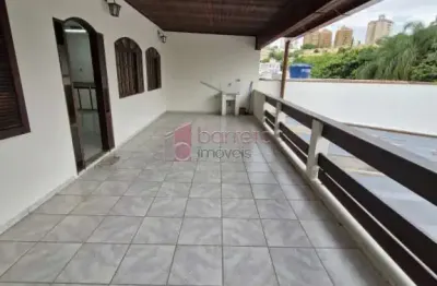 Casa no piso superior para locação no jardim bonfiglioli - jundiaí/sp