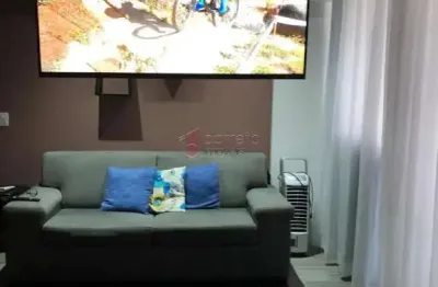 Apartamento estilo flat mobiliado para locação no edifício línea - jundiaí/sp