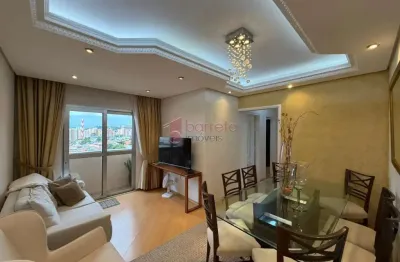 Apartamento mobiliado com 03 quartos à venda no edifício napoli - jundiaí/sp