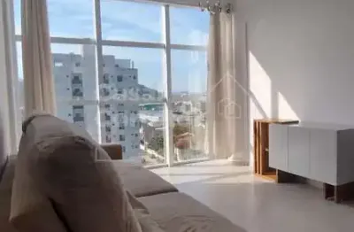 Apartamento semi mobiliado com dois dormitórios sendo uma suíte