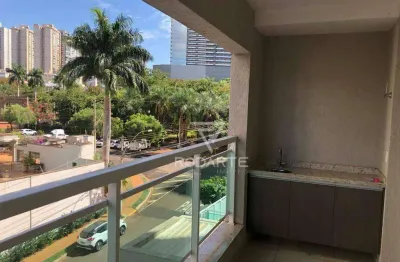 Apartamento de alto padrão para locação – sunset club house – frente ao parque carlos raya