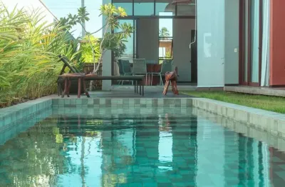 Residência exclusiva no eco patacho com piscina privativa.