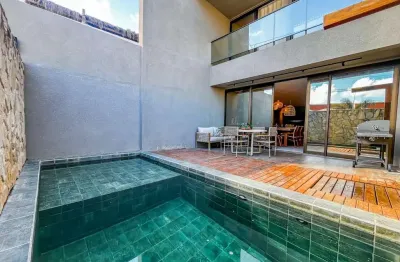 Duplex mobiliado com piscina no condomínio villa kanui - são miguel dos milagres