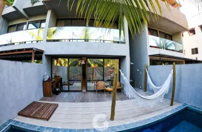 Casa mobiliada com piscina no kanui milagres - praia do riacho al