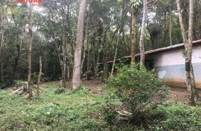 Chácara com 1 dormitório à venda, 7211 m² por r$ 250.000,00 - tatetos - são bernardo do campo/sp