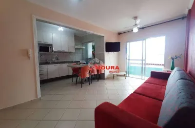 Apartamento com 2 dormitórios à venda, 64 m² por r$ 350.000 - florida - praia grande/sp