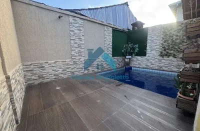 Casa com 2 quartos, balneário maracanã, praia grande - r$ 565 mil, cod: 1991