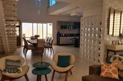 Sobrado à venda, 272 m² por r$ 2.350.000,00 - jardim residencial dona lucilla - indaiatuba/sp