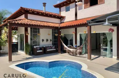 Casa à venda, 470 m² por r$ 4.000.000,00 - loteamento alphaville campinas - campinas/sp