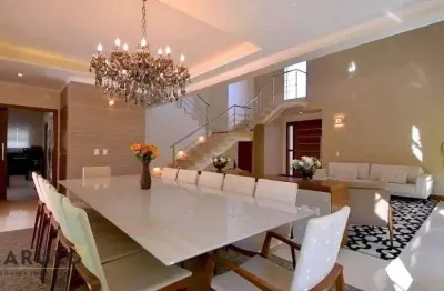Casa à venda, 437 m² por r$ 4.290.000,00 - loteamento mont blanc residence - campinas/sp