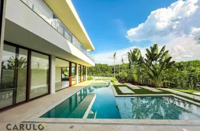 Casa com 5 dormitórios à venda, 633 m² por r$ 8.500.000,00 - loteamento mont blanc residence - campinas/sp
