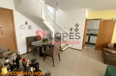 Cobertura à venda com 4 quartos, sendo 1 suíte,  no condomínio Edifício 'essenzia Tijuca', Rio de Janeiro - RJ