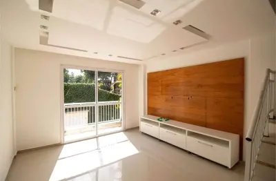 Casa de vila à venda com 3 quartos, sendo 3 suítes,  no condomínio solar da floresta, rio de janeiro - rj