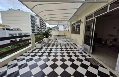 Cobertura à venda com 4 quartos, sendo 2 suítes,  no condomínio edifício marina, rio de janeiro - rj