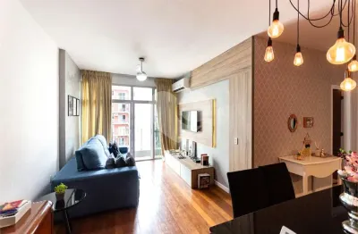 Apartamento à venda com 2 quartos, sendo 1 suíte,  no condomínio chateau borghese, rio de janeiro - rj