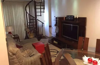 Cobertura à venda com 3 quartos, sendo 1 suíte,  no condomínio edifício aquarius, rio de janeiro - rj