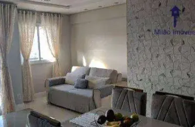 Apartamento 2 dormitórios à venda, 69 m² - condomínio mais flora - jardim amália - sorocaba/sp