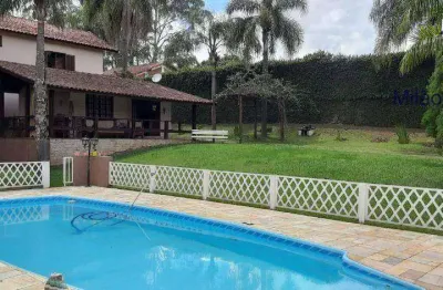 Chácara com 3 dormitórios à venda, 5580 m² - condomínio portal do sol - são roque/sp