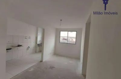 Apartamento 2 dormitórios à venda, 47 m² - condomínio bella vista - jardim mirante dos ovnis - votorantim/sp