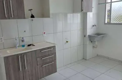 Apartamento 2 dormitórios para locação, 47 m²  - condomínio conquista - jardim araújo - votorantim/sp